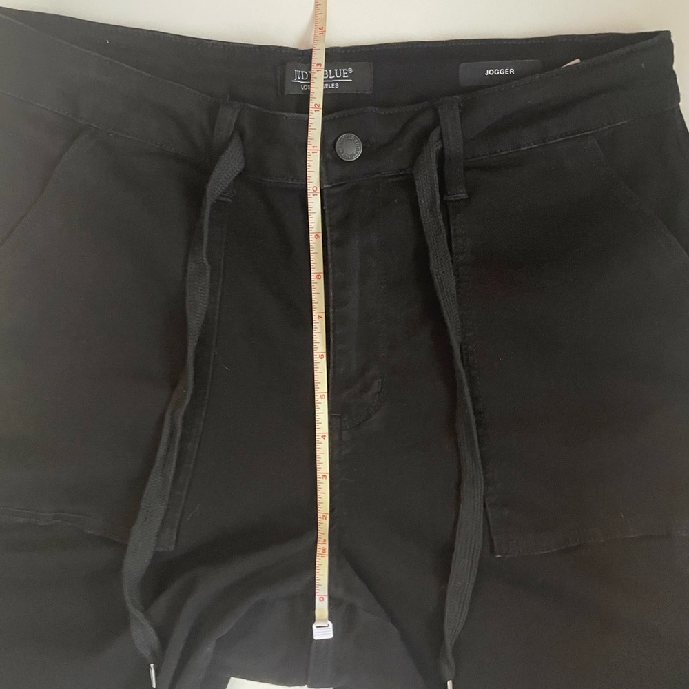 Judy Blue Women's High Waist Black Jogger Jeans Stretch Denim Size 14W - Picture 13 of 16